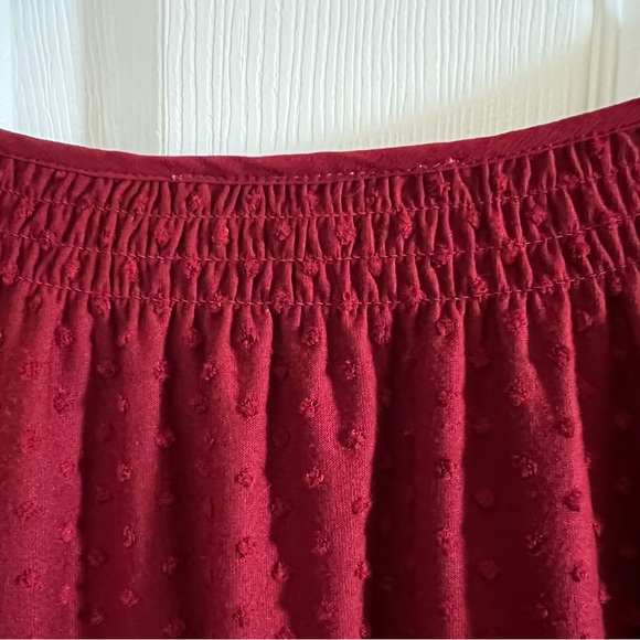 Daniel Rainn Women’s Blouse with Tassels- size medium- dark red/burgundy - Picture 8 of 8